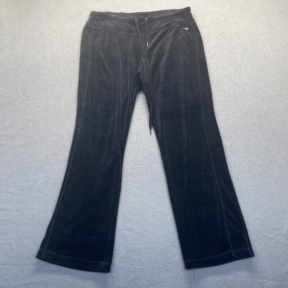 Calvin Klein‎ Performance Quick Dry Pants Women's Size 1X Black Drawstring